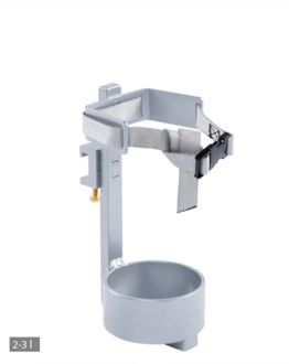 Cylinder Holder MRI for docking cart MobiDoc MRI - mth medical