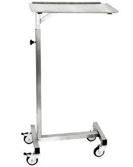 Rolling Premium Instrument Table - mth medical